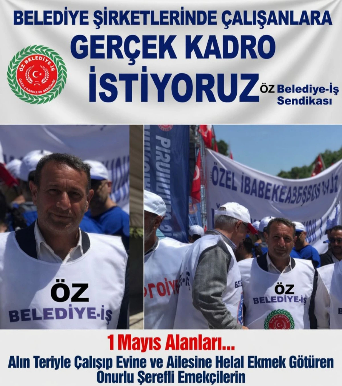 &ldquo;1 MAYIS ALARM VERİYOR: İŞ&Ccedil;İ A&Ccedil;, MEYDANLAR S&Uuml;SL&Uuml;!&rdquo;