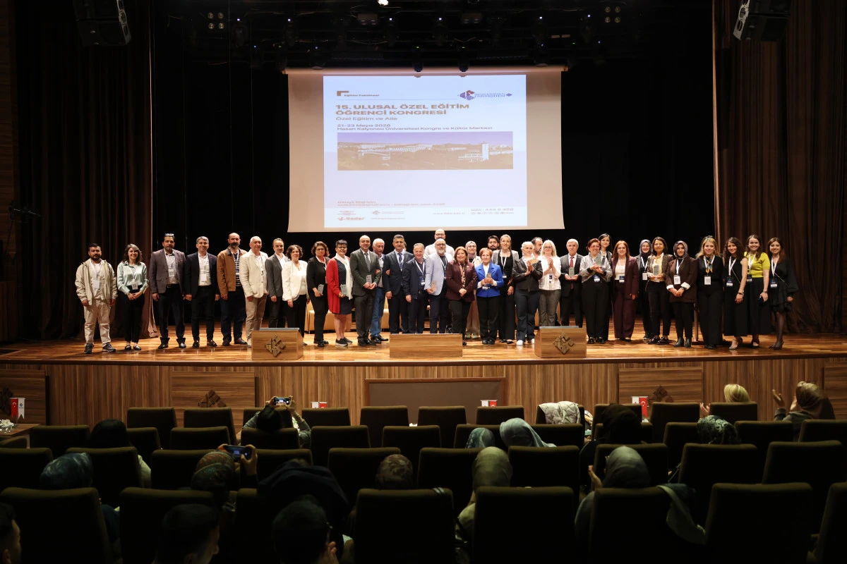 15. Ulusal &Ouml;zel Eğitim &Ouml;ğrenci Kongresi Hasan Kalyoncu &Uuml;niversitesi&rsquo;nde Ger&ccedil;ekleştirildi