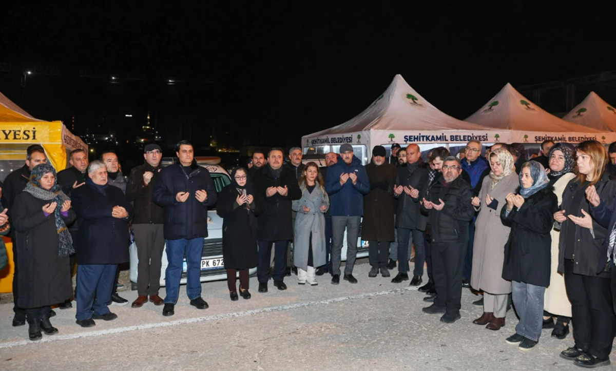 6 ŞUBAT DEPREMLERİNİN YIL D&Ouml;N&Uuml;M&Uuml;NDE DUYGU DOLU ANMA