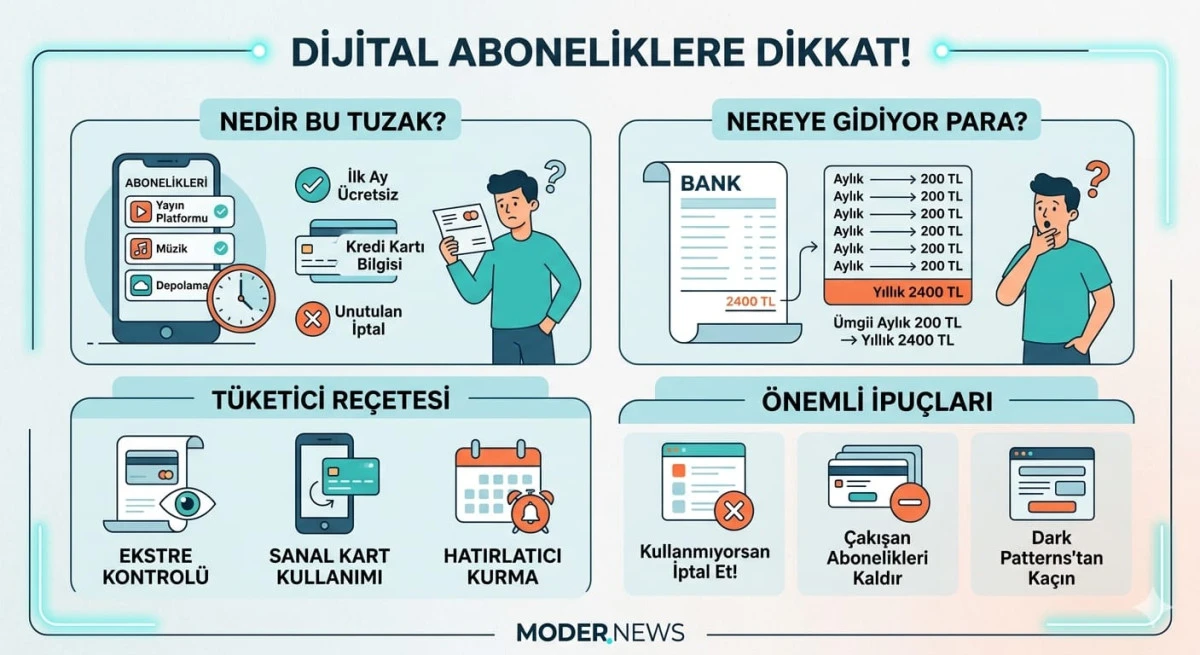 Cebinizdeki Gizli Delik: Dijital Aboneliklerinizi En Son Ne Zaman Kontrol Ettiniz?