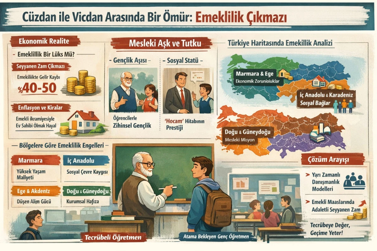 C&uuml;zdan ile Vicdan Arasında Bir &Ouml;m&uuml;r: Emeklilik &Ccedil;ıkmazı