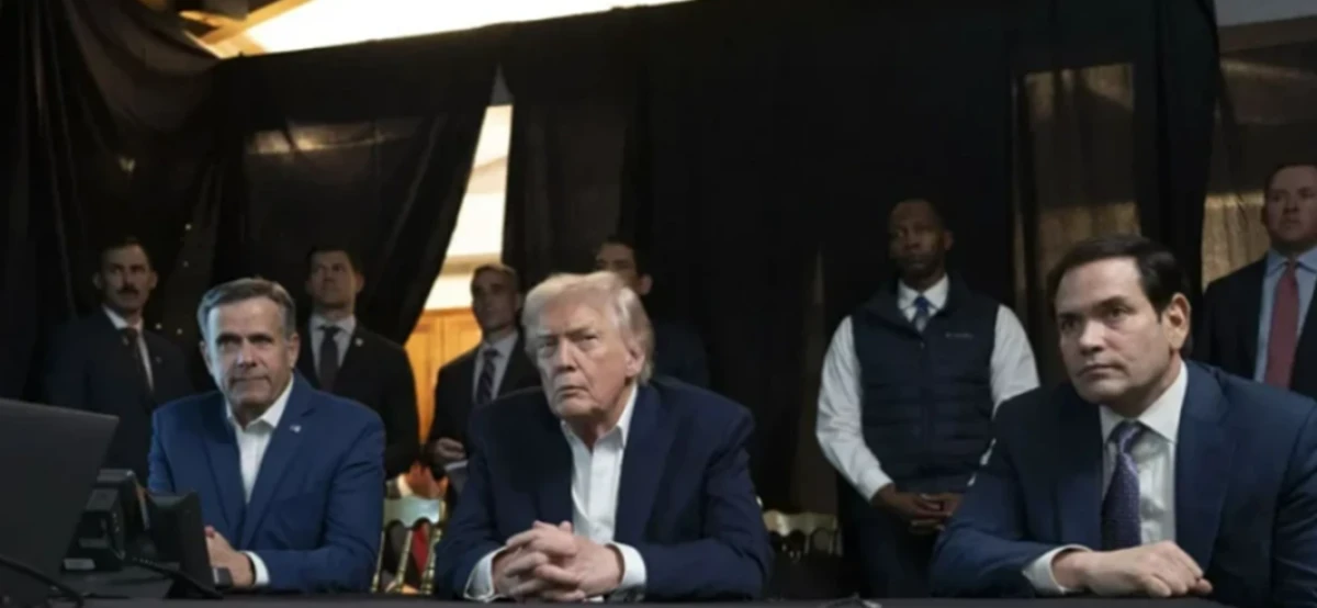 &ldquo;Dizi gibi izledim&rdquo; demişti! Trump&rsquo;tan Venezuela operasyonuna ait yeni kareler