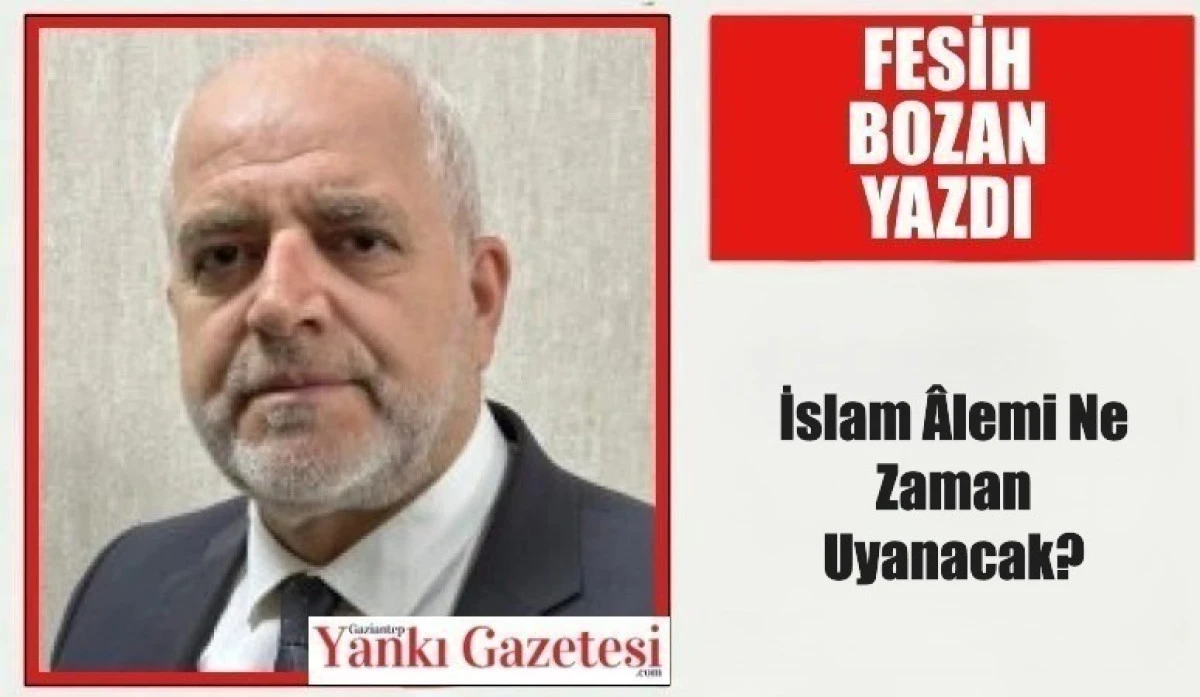 Fesih Bozan Yazdı: İslam &Acirc;lemi Ne Zaman Uyanacak?