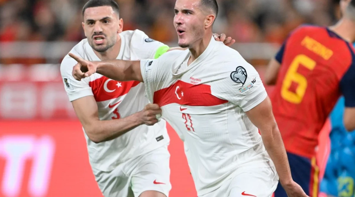 Futbol devi İspanya&rsquo;ya futbol dersi verdik! Buraya kadar gol yemeden gelmişlerdi ama iki gol birden attık