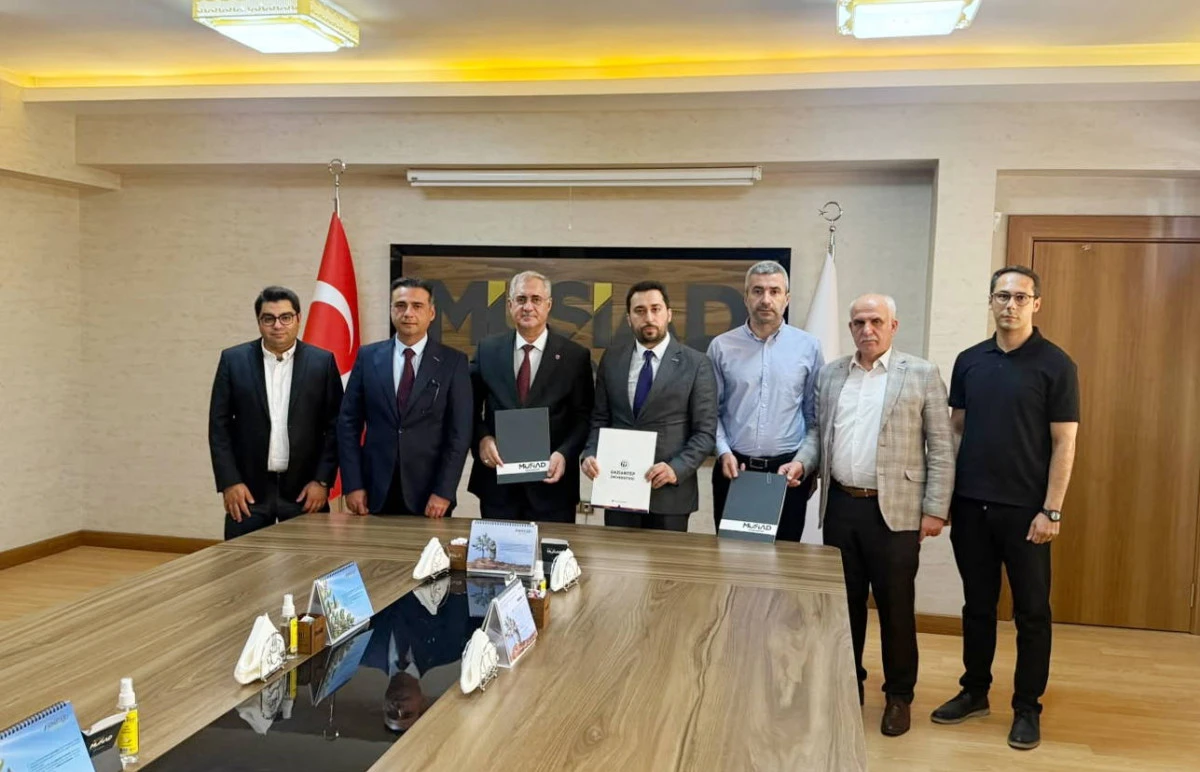 GA&Uuml;N VE M&Uuml;SİAD'DAN TİCARET AKADEMİSİ İŞ BİRLİĞİ