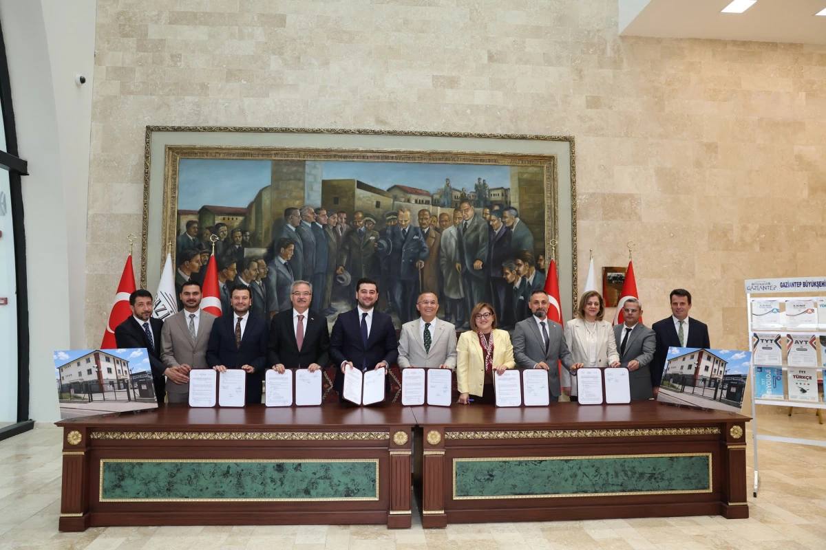 GAZİANTEP B&Uuml;Y&Uuml;KŞEHİR HAFTAYA 5 YENİ PROJEYLE BAŞLADI