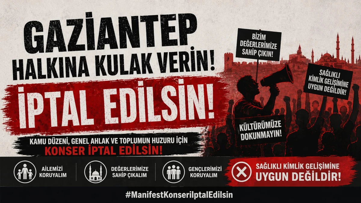 GAZİANTEP&rsquo;TE &ldquo;MANIFEST&rdquo; &Ccedil;ATLAĞI: STK&rsquo;LARDAN ORTAK SES, TEK TALEP!