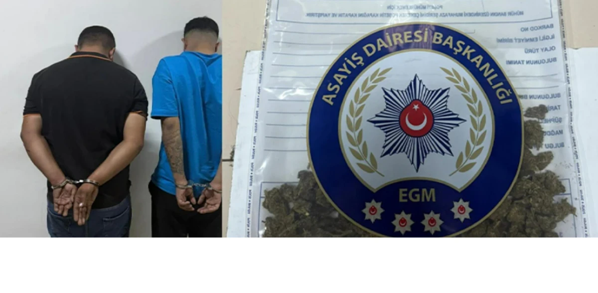 Gaziantep’te Yunus Timlerinden Uyuşturucu Operasyonu: 2 Tutuklama