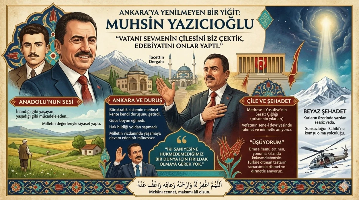 Gurbette Bir Garip, Başkentte Bir Derviş