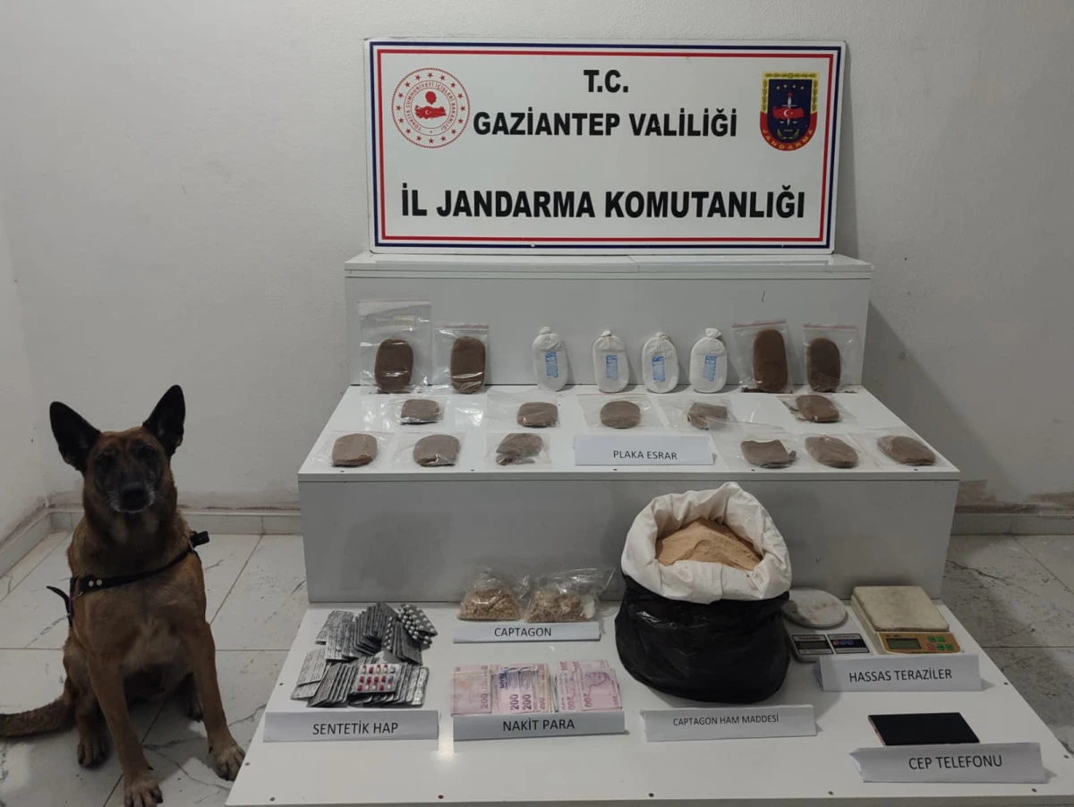 Jandarmadan Uyuşturucu Ve Ka&ccedil;ak&ccedil;ılık Operasyonu