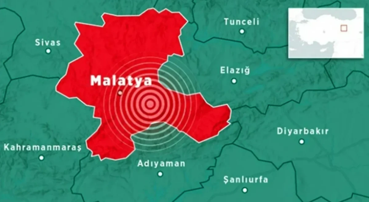 Malatya'da deprem! Komşu illerde de hissedildi