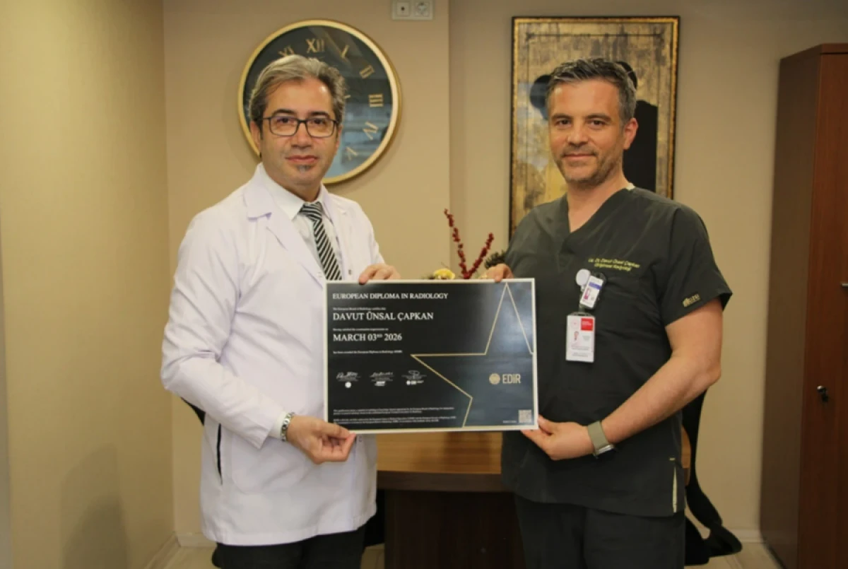 Medical Point Gaziantep Hastanesi Radyoloji Uzmanından Uluslararası Başarı