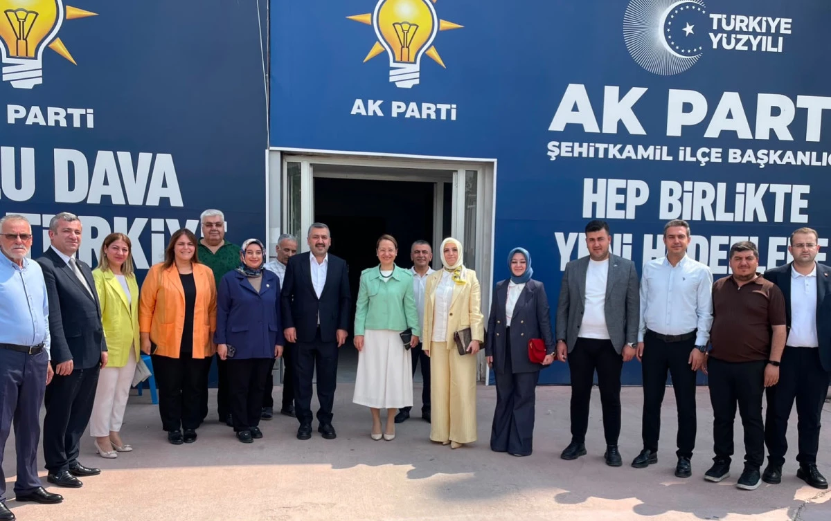 MİLLETVEKİLİ BAKBAK, ŞEHİTKAMİL&rsquo;DE TEŞKİLAT VE STK&rsquo;LARLA BULUŞTU