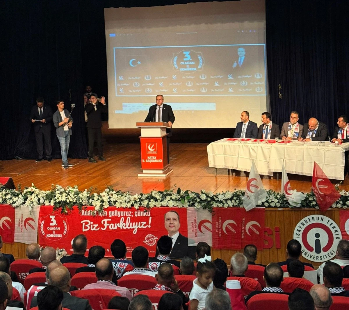 Necmettin Çalışkan’dan, Hatay’da birlik ve moral mesajı..
