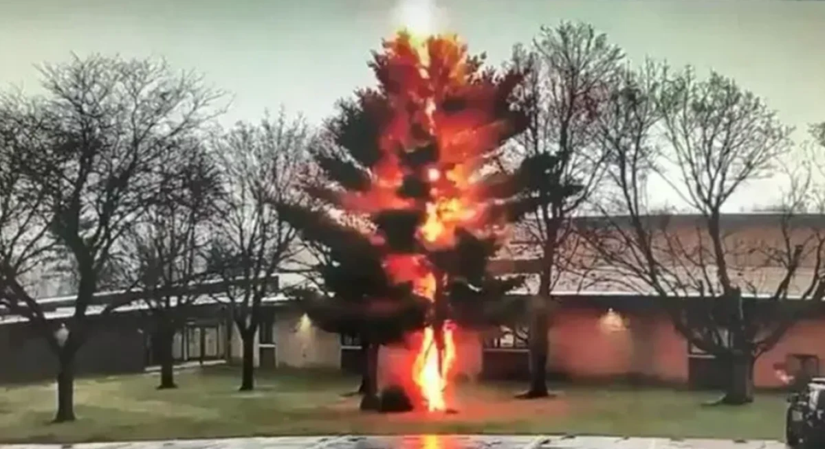 Okul bah&ccedil;esinde facia: Yıldırım d&uuml;şen 2 &ccedil;ocuk can verdi