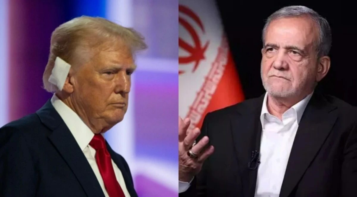 Pezeşkiyan'dan Trump'a sert tepki: "O kim ki bir ulusu haklarından mahrum ediyor?"