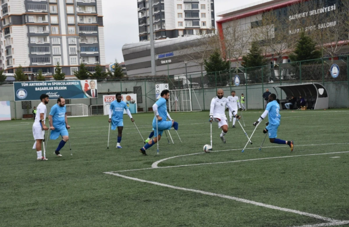 ŞAHİNBEY AMPUTE&rsquo;DEN GOL ŞOV: 5-0