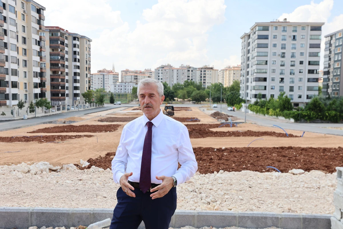 ŞAHİNBEY BELEDİYESİ&rsquo;NDEN AKKENT&rsquo;E 22 BİN 643 METREKARELİK YENİ YEŞİL ALAN