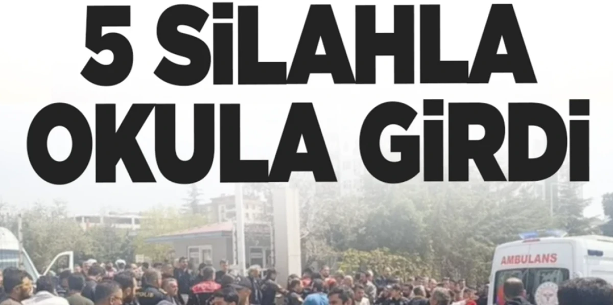 Vali &Uuml;nl&uuml;er, Kahramanmaraş'taki okul saldırısında korkutucu detayı a&ccedil;ıkladı!