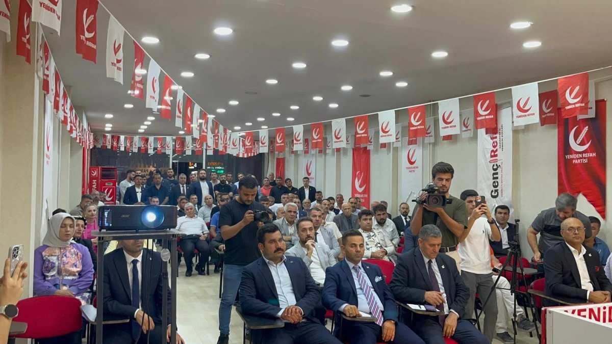 Yeniden Refah Partisi Gaziantep İl Başkanlığında Ağustos Ayı İl Divan Toplantısı Düzenlendi